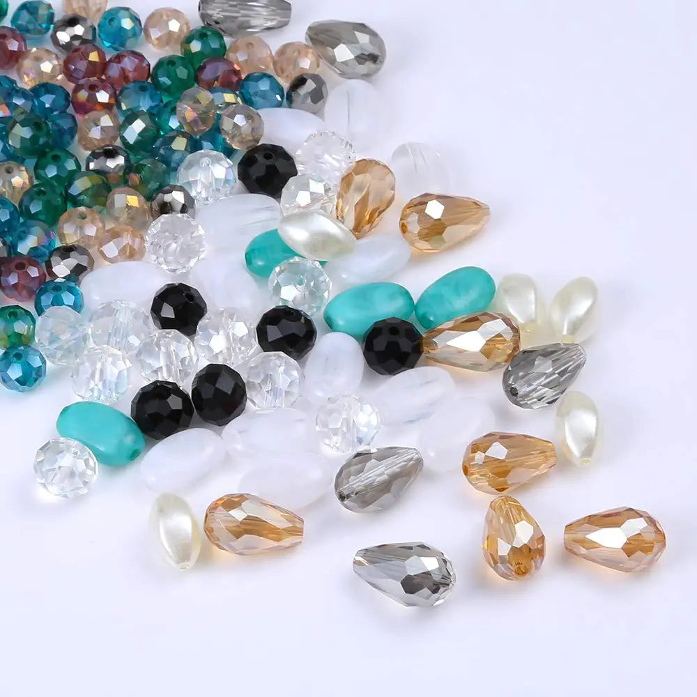 Acrylic Pearl Crystal Bead Bracelet DIY Jewelry Kit