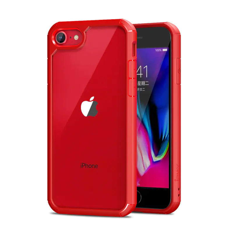 Anti-Fall Transparent Phone Case for Apple Devices